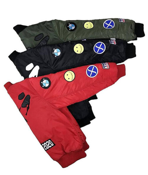 Akira Multi Patch Bomber Jacket