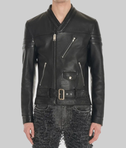 Ricardo Slim Cafer Racer Jacket-FrontView
