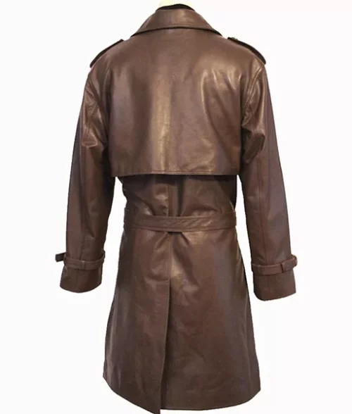 Shaft 1971 John Shaft Leather Coat