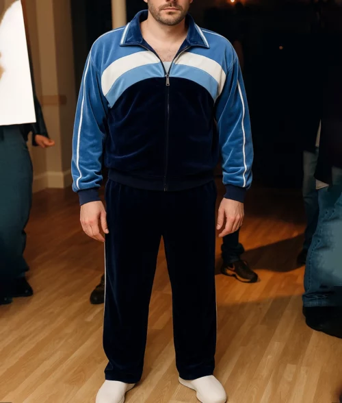Tony Soprano Blue Tracksuit-FrontView