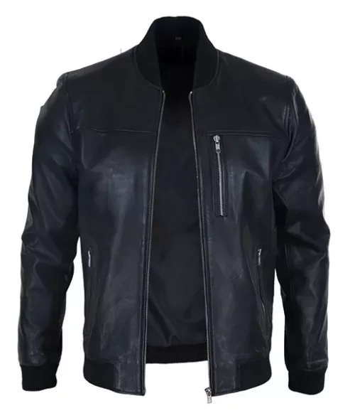 Matthew Black Bomber Jacket