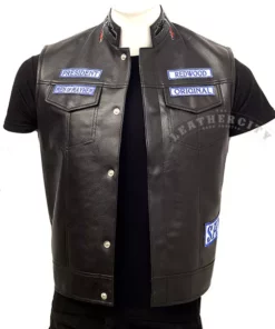 Charlie Hunnam SOA Leather Vest