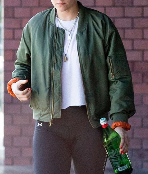 Kristen Stewart Bomber Jacket
