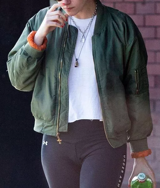 Kristen Stewart Bomber Jacket