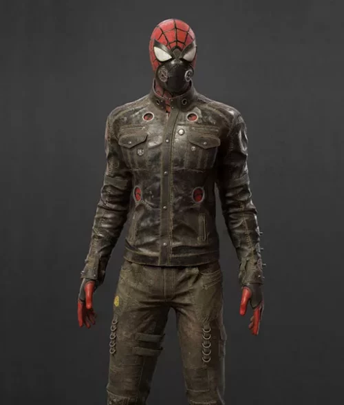 Spider-Man Johnson Apocalypse Brown Leather Jacket