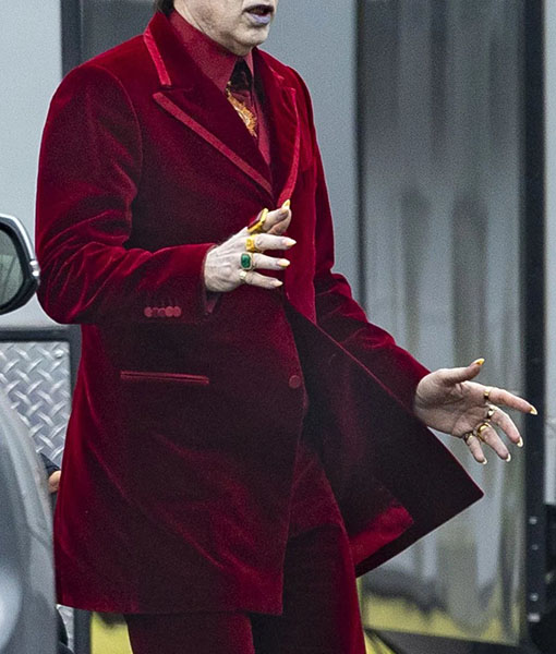 Renfield 2023 Dracula Velvet Suit