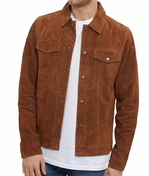 Men's Dicke Seude Leather Jacket