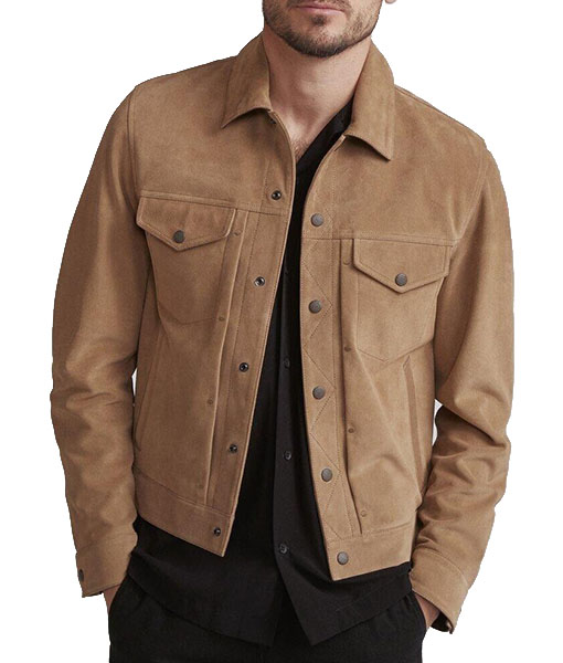 Men's Dredo Suede Leather Jacket