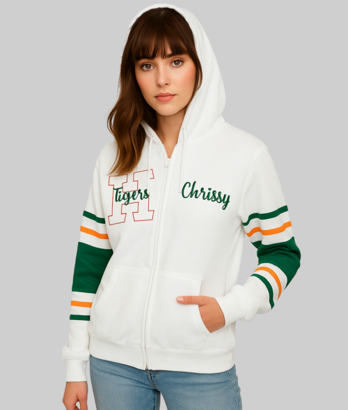Stranger Things S04 Chrissy Cunningham Hoodie-Front View