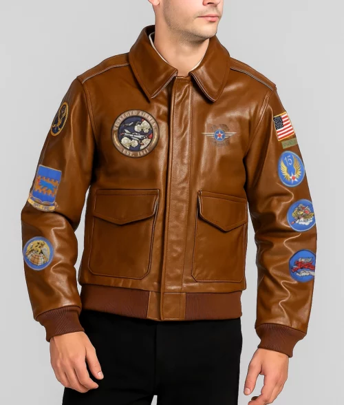 Tuskegee Airmen Jacket-FrontView