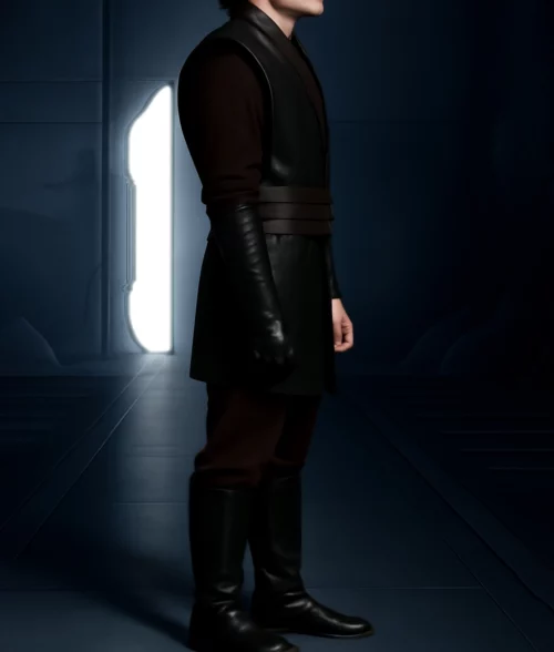 Anakin Skywalker Costume Vest-SideView