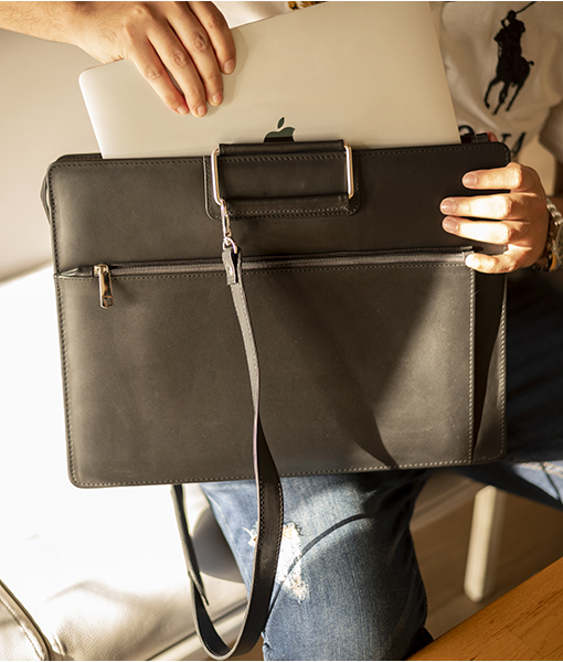 Office Laptop Leather Bag