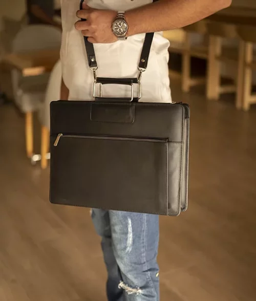 Office Laptop Leather Bag