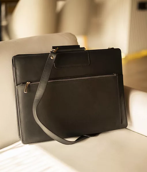 Office Laptop Leather Bag