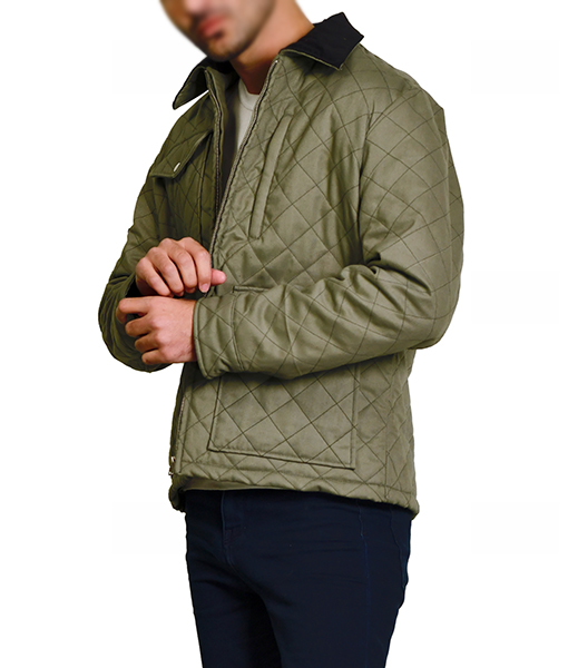 John Dutton Green Quilted Jacket