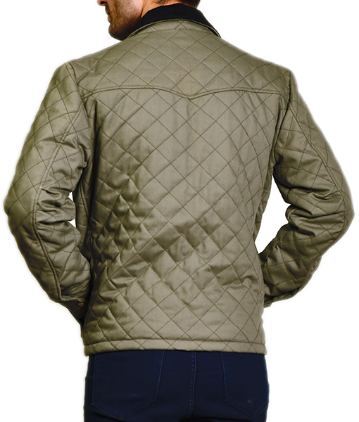 John Dutton Green Quilted Jacket