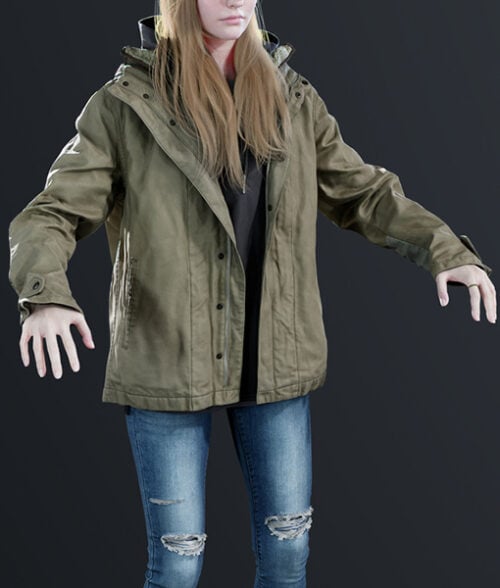 Resident Evil Village Rose Winter Jacket