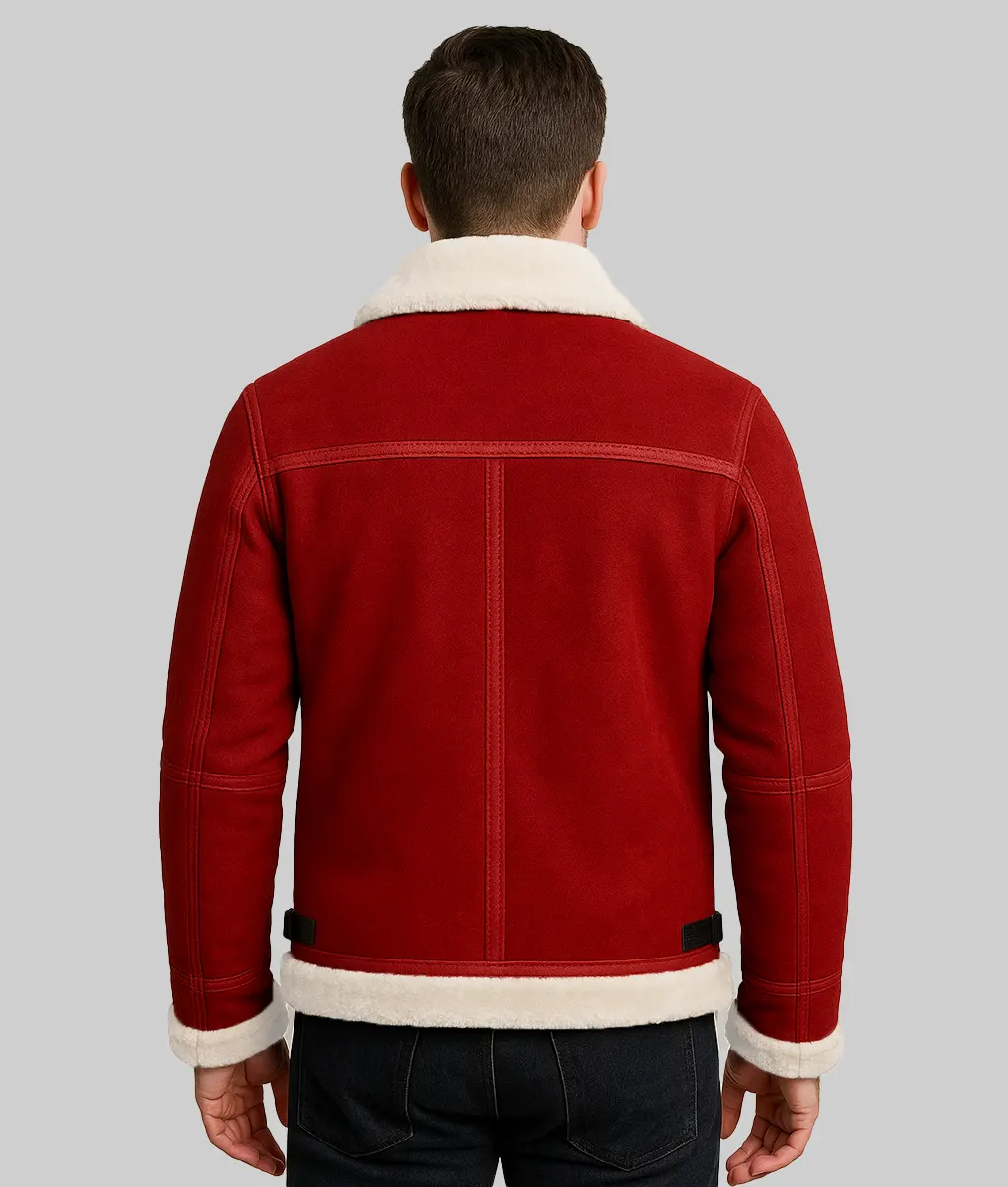 Ryan Reynolds Spirited Red Jacket - Back View