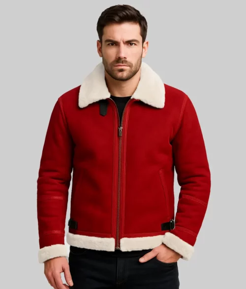 Ryan Reynolds Spirited Red Jacket - Front View