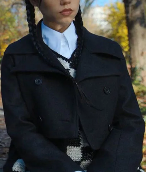 Wednesday Addams 2022 Cropped Jacket
