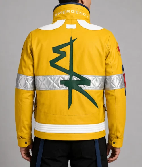 David Martinez Yellow Cosplay Jacket - Back 2