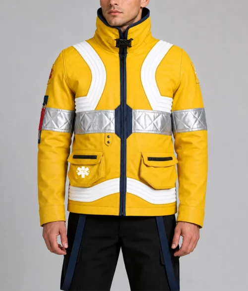 David Martinez Yellow Cosplay Jacket - Front 2