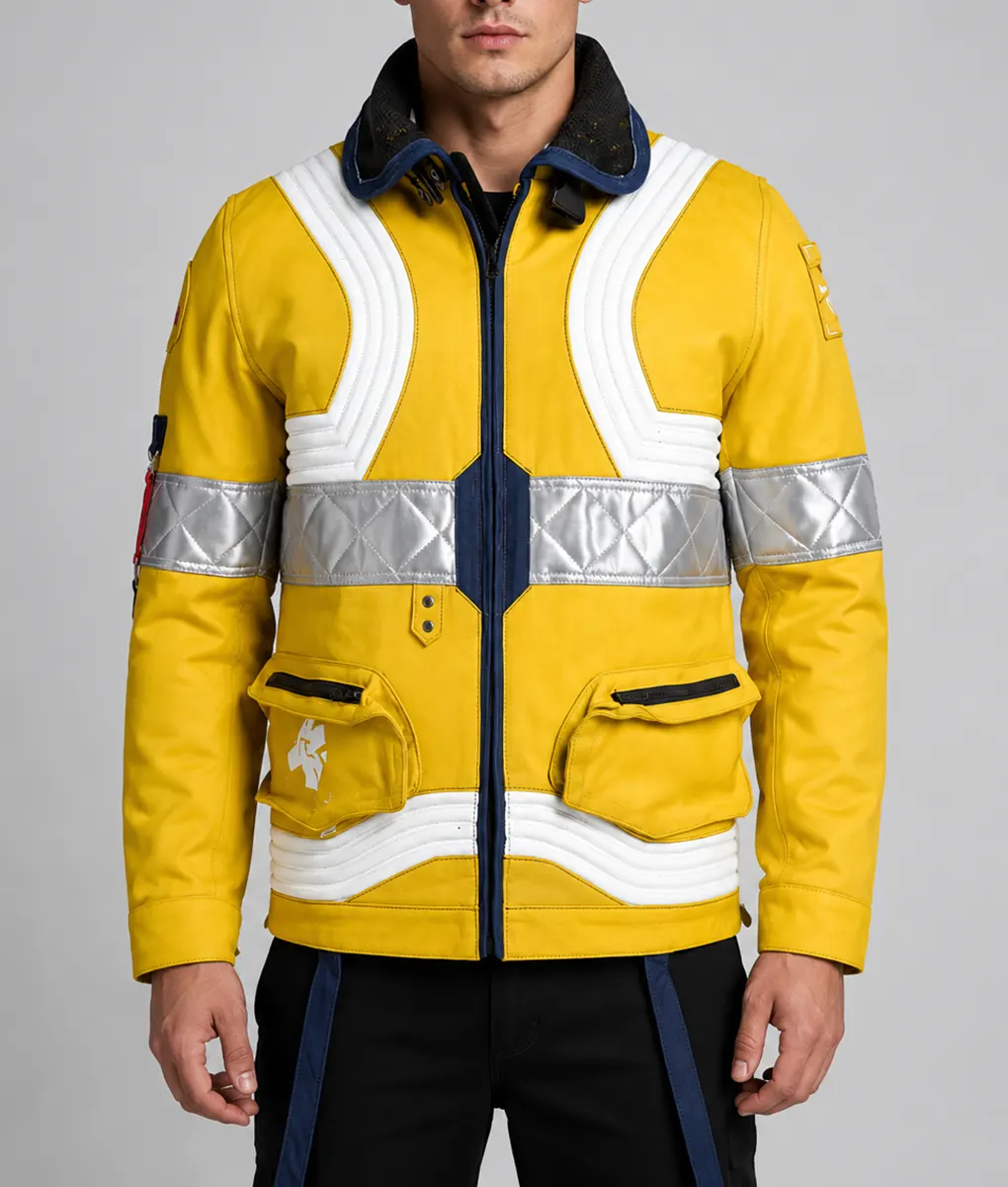 David Martinez Yellow Cosplay Jacket - Front
