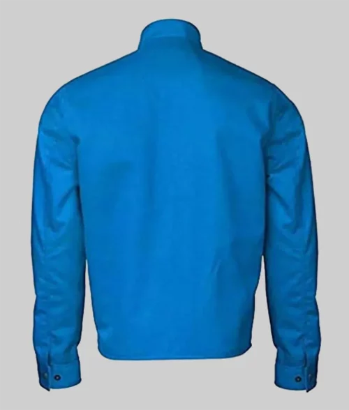 Elvis Blue Cotton Jacket