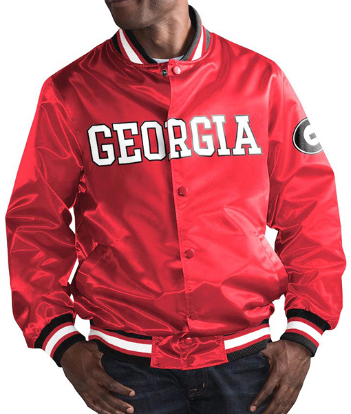 Bulldogs Starter Jacket Bulldogs Windbreaker The