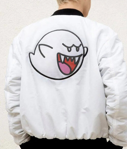 Nintendo Super Mario Boo Bomber Jacket