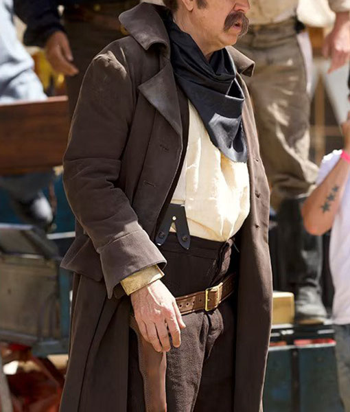 The Old Way 2023 Colton (Nicolas Cage) Cotton Coat | TLC