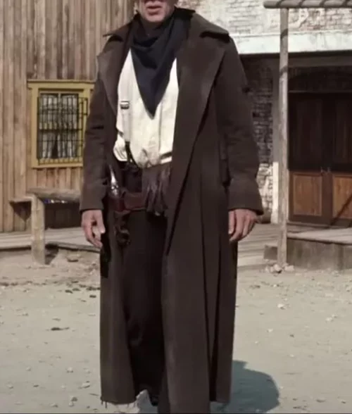 The Old Way 2023 Colton (Nicolas Cage) Cotton Coat | TLC