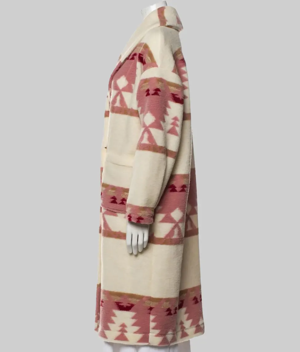 Yellowstone Beth Dutton Pink Coat