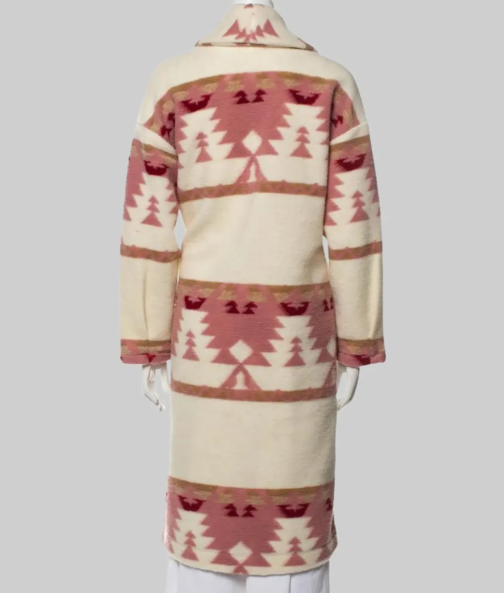 Yellowstone Beth Dutton Pink Coat