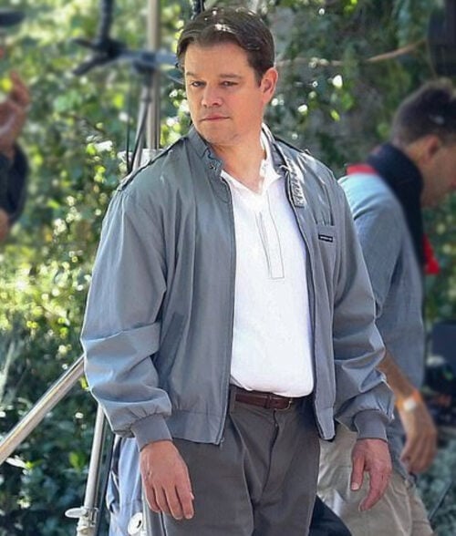 Air (2023) Matt Damon Bomber Jacket