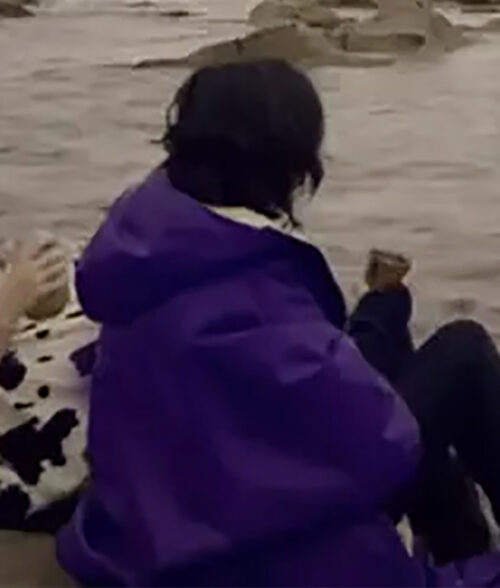 Bad Sisters Bibi Garvey Purple Coat