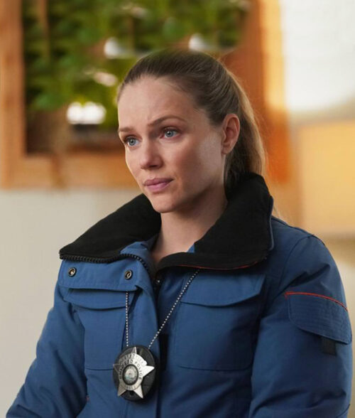 Chicago P.D. (2022) Tracy Spiridakos Blue Jacket