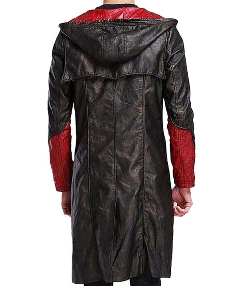 Devil May Cry Dante Hooded Leather Coat