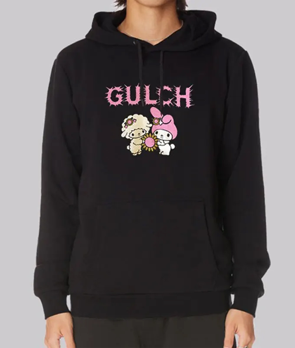 Gulch Sanrio Black Hoodie