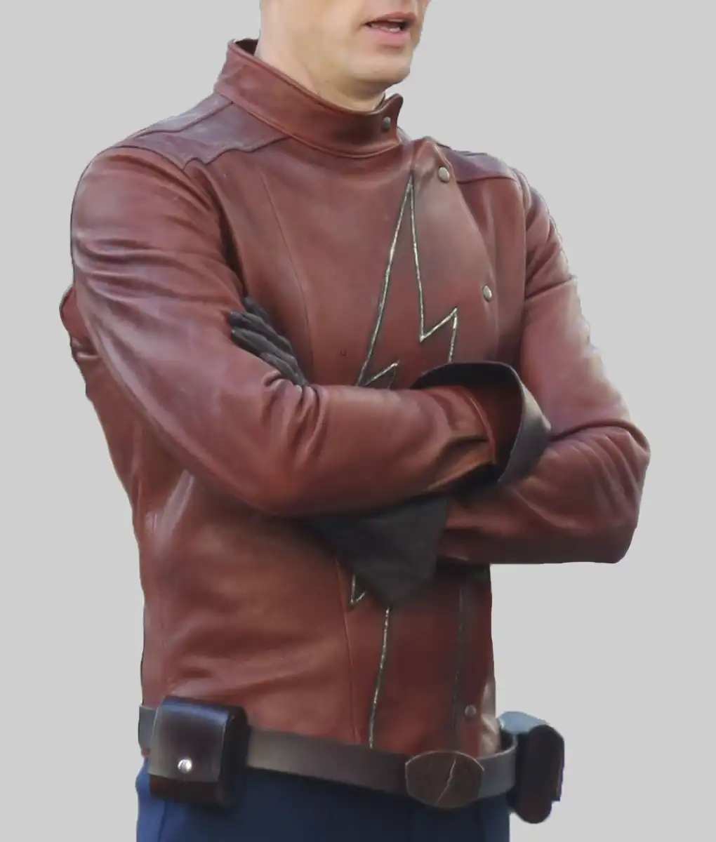 Jay Garrick Flash Maroon Jacket