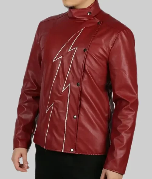 Jay Garrick Flash Maroon Jacket
