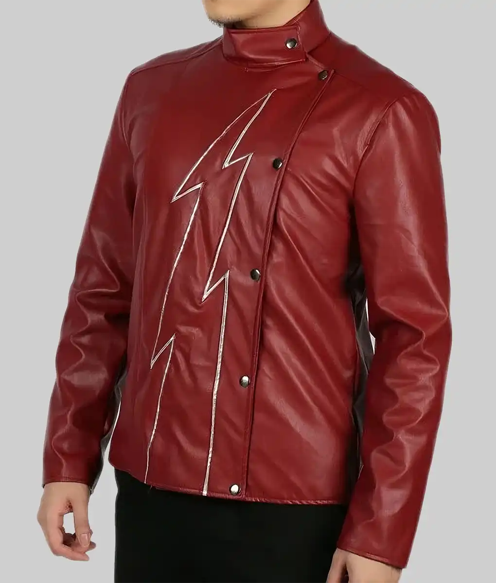 Jay Garrick Flash Maroon Jacket