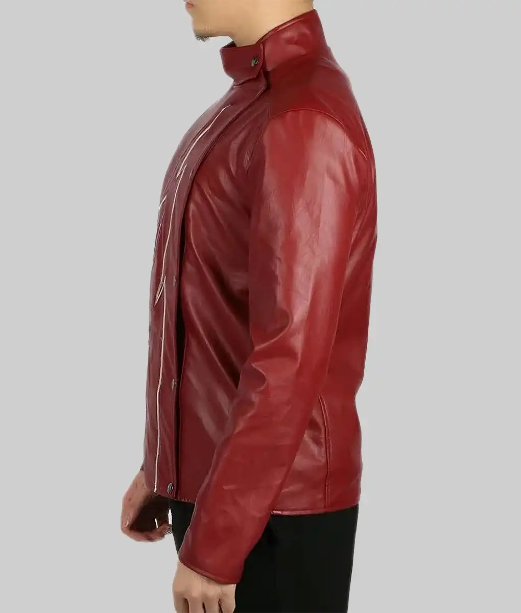 Jay Garrick Flash Maroon Jacket