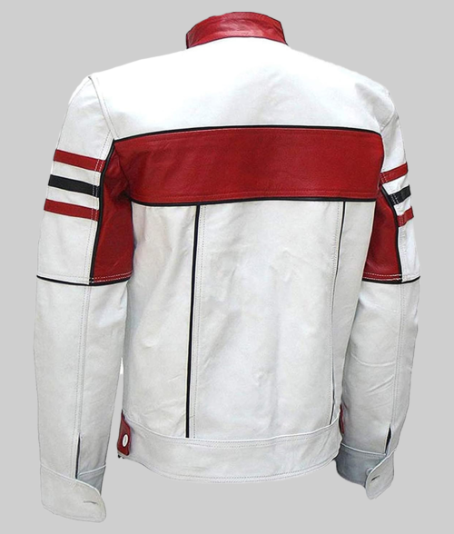 Mens-Red-White-Cafe-Racer-Jacket-BackView