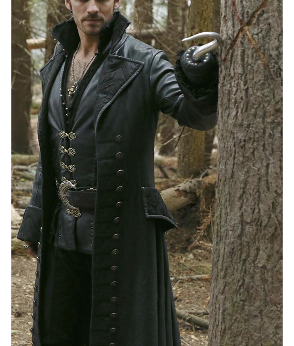 Captain Hook From Once Upon a Time Once Upon a Time Hook Coat The
