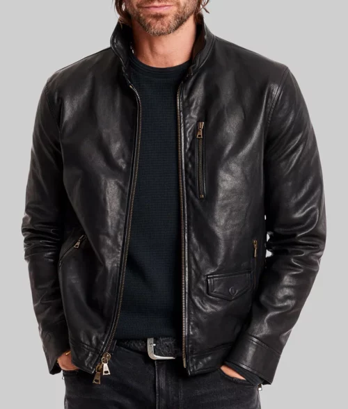 Rabbit Hole Kiefer Sutherland John Weir Leather Jacket