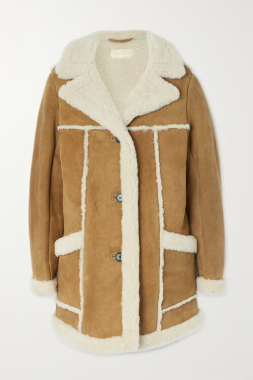 Superman And Lois Lana Lang Shearling Coat
