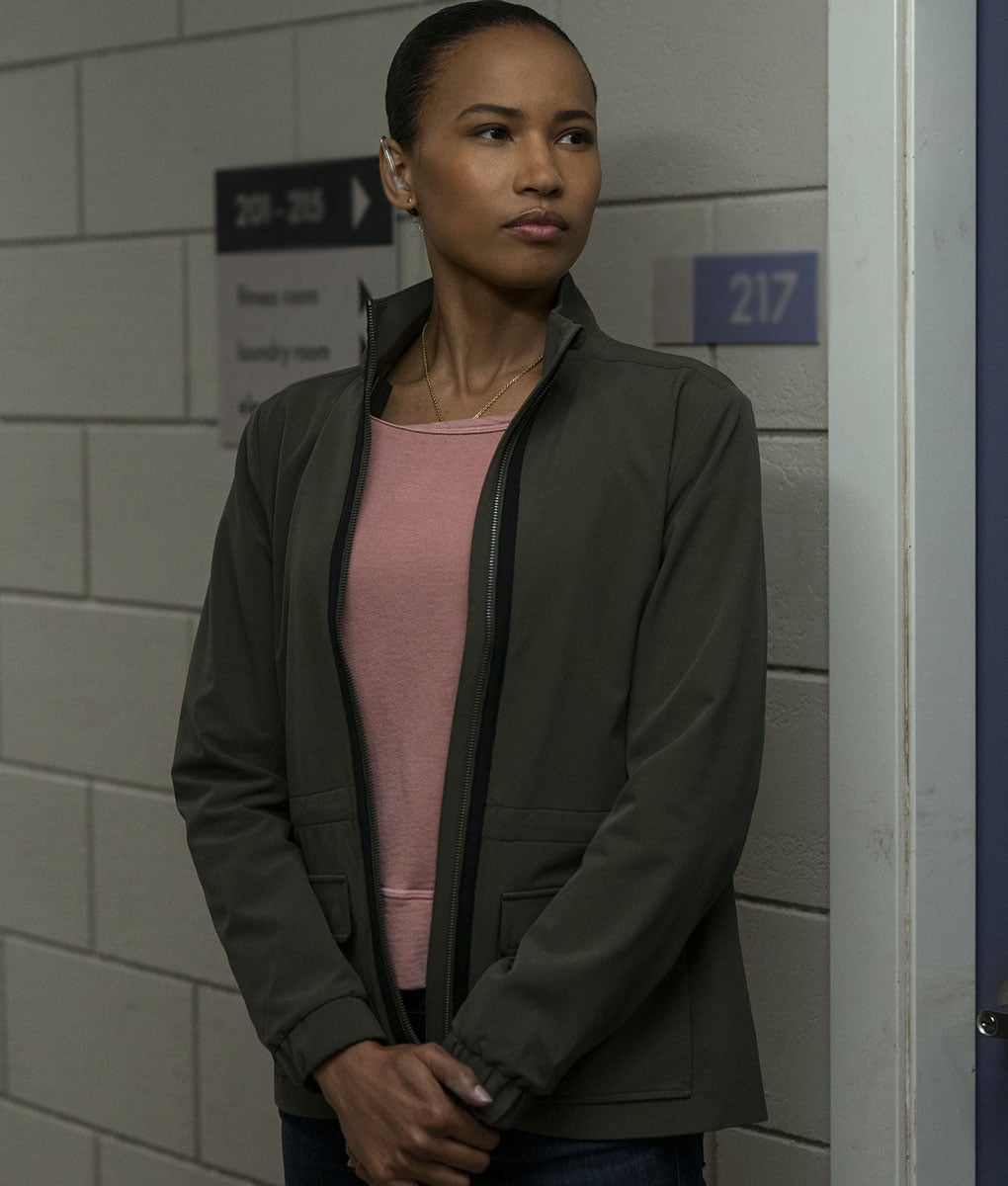 The Night Agent Fola Evans-Akingbola Green Jacket