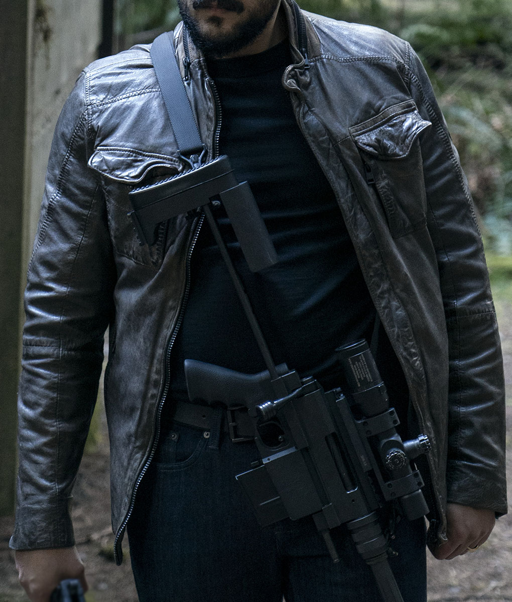 The Night Agent Phoenix Raei Leather Jacket