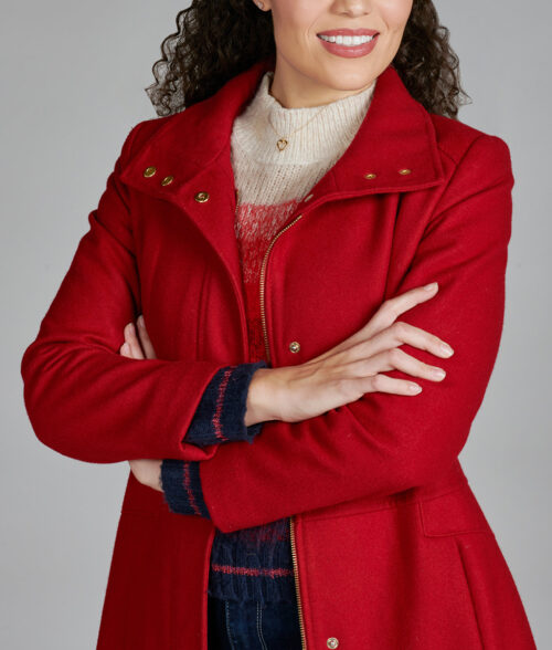 Welcome to Valentine Olivia Red Coat